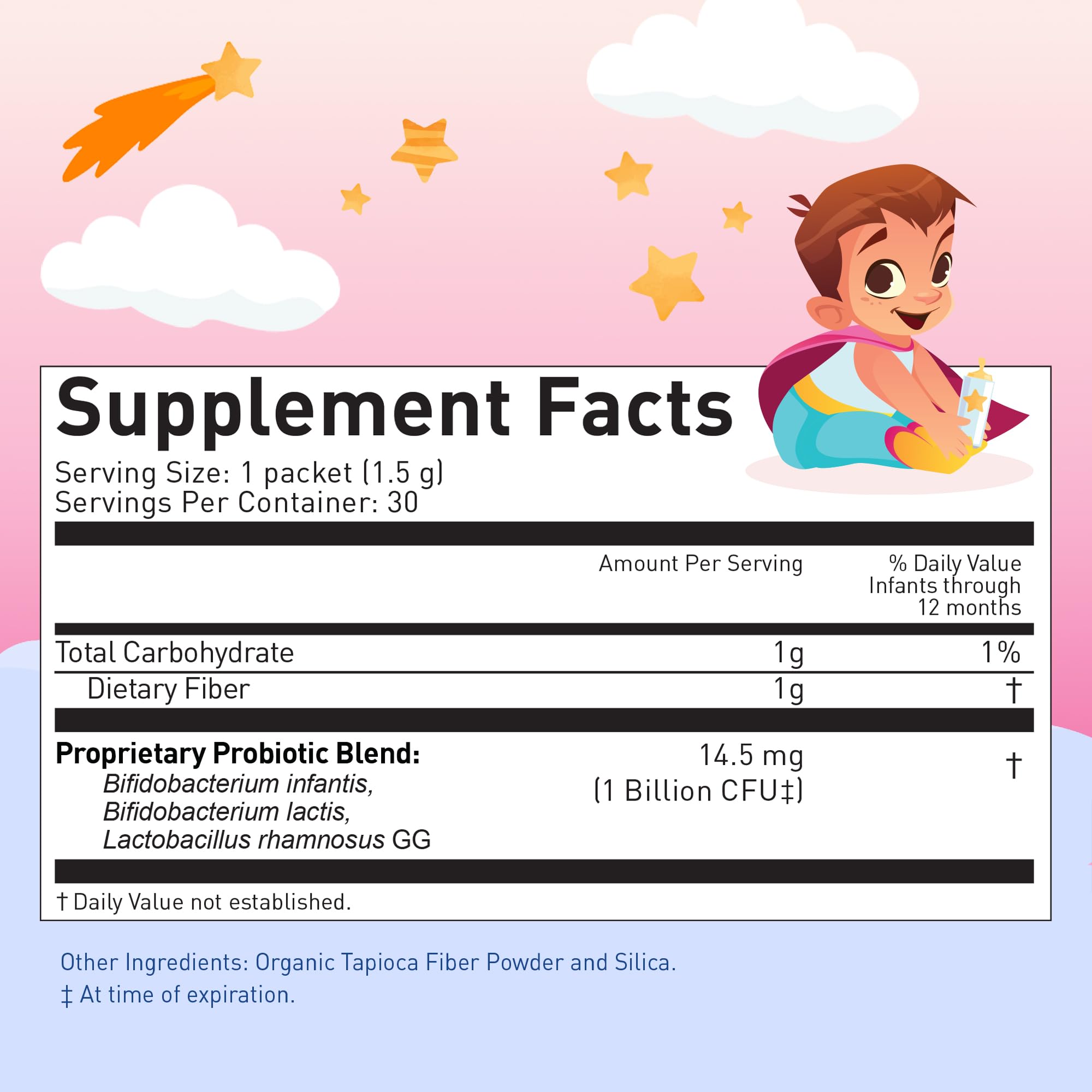 LOVEBUG Infant Probiotics muestra para bebés apoyo digestivo suave