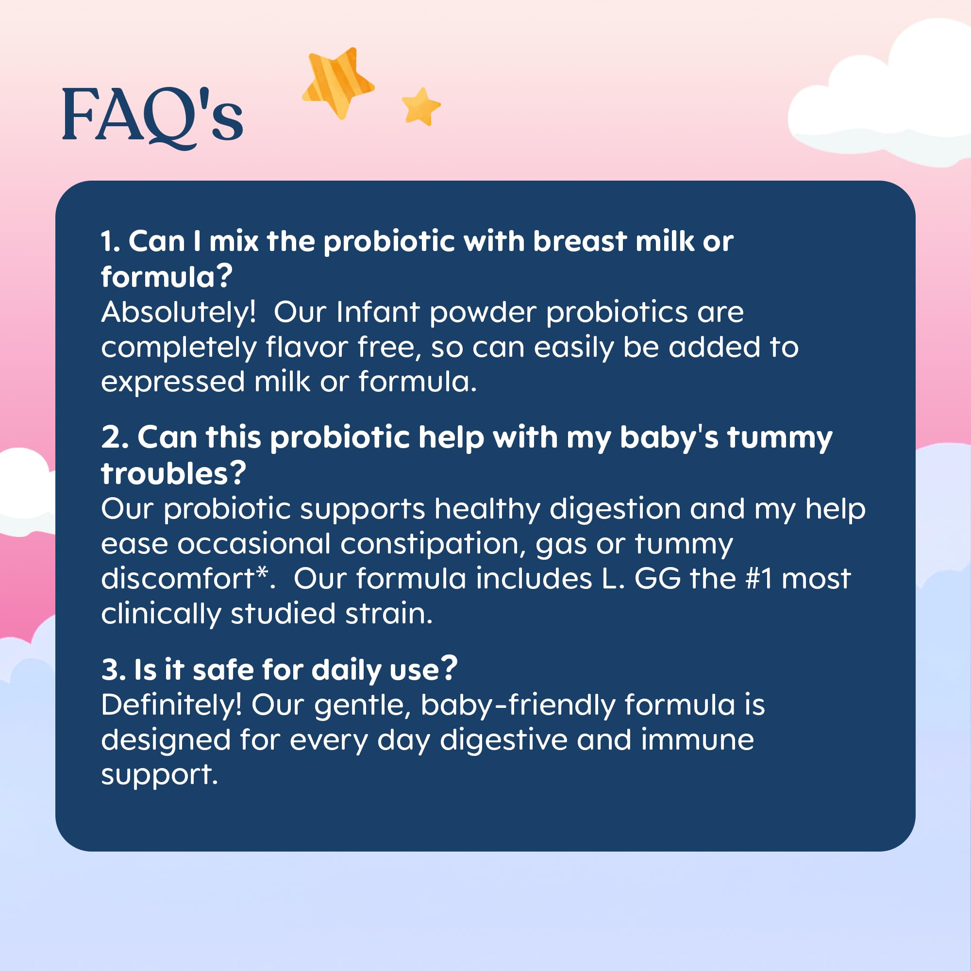 LOVEBUG Infant Probiotics sin alergenos ni azucares añadidos sabor neutro