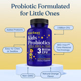 LOVEBUG Probióticos para Niños: sabor suave que agrada a los pequeños.