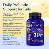 LOVEBUG Probióticos para Niños: fórmula vegana y libre de OGM para consumo sencillo.