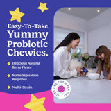LOVEBUG Probiotics para Niños, 6 cepas probióticas para crecimiento saludable