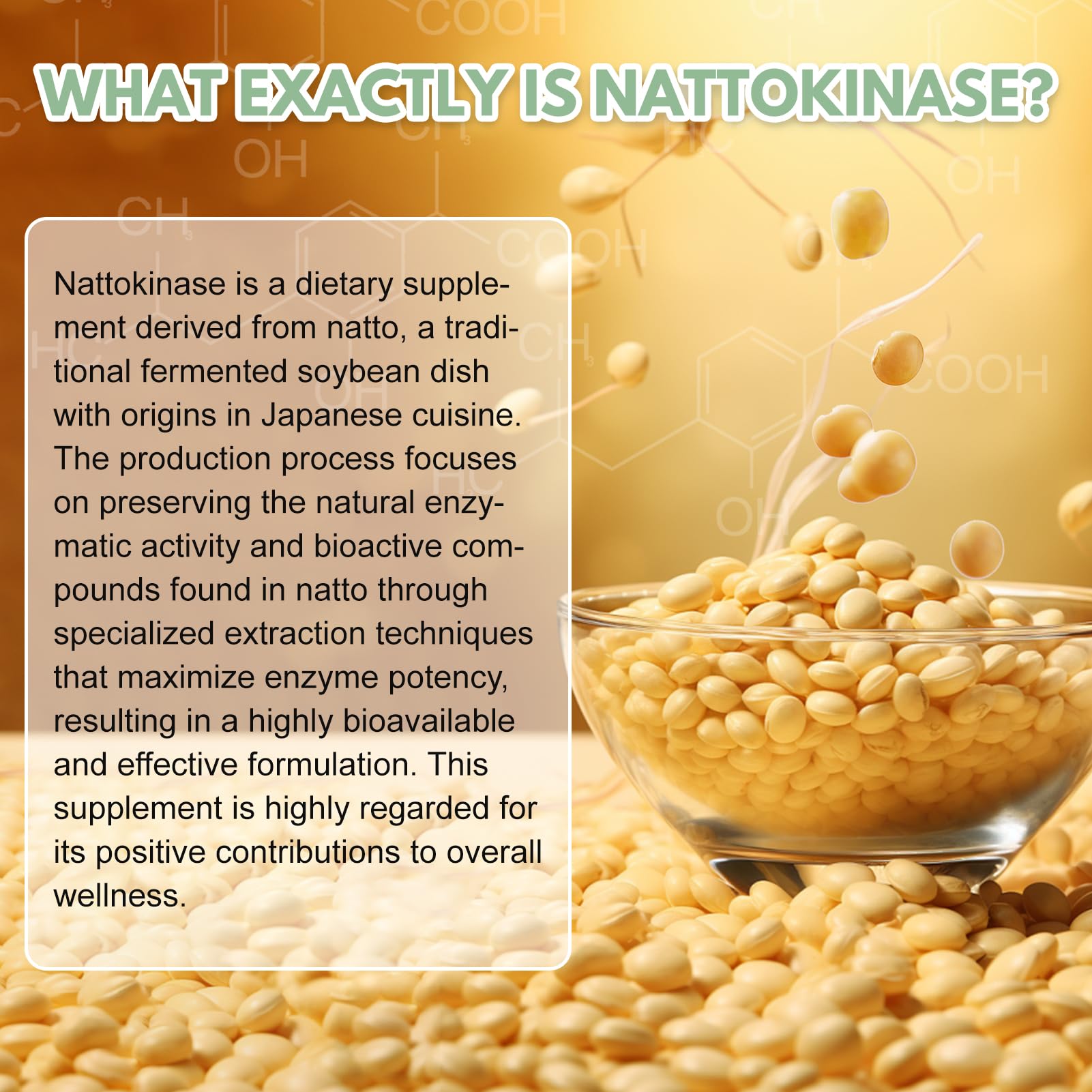 LovelyStore Nattokinase caja del producto para compra informada y almacenamiento