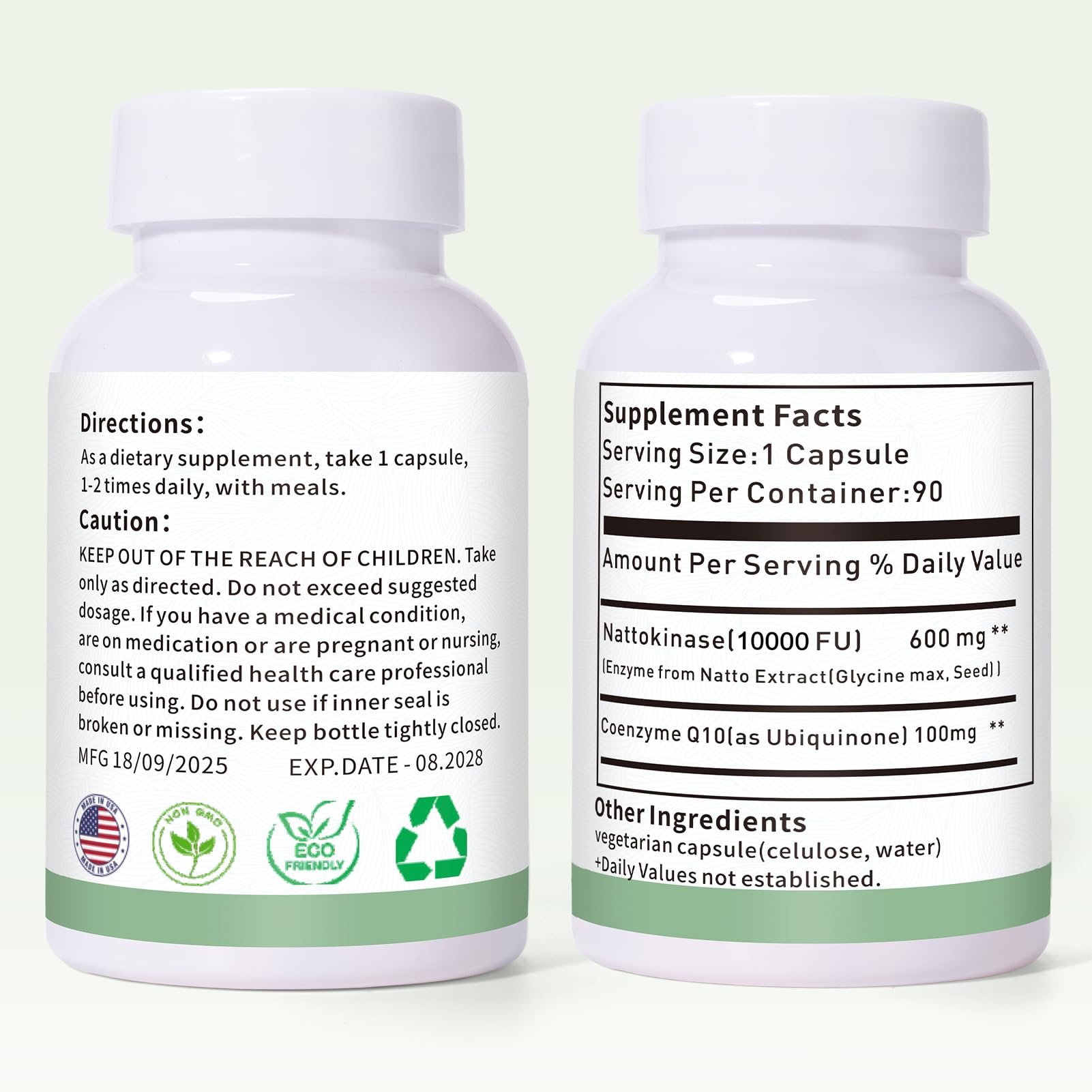 LovelyStore Nattokinase vida saludable diaria para corazón y vitalidad