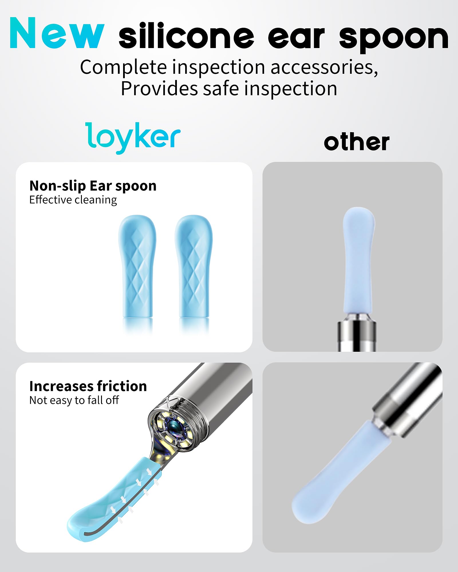Loyker X6 lente IP67, lente resistente al agua para limpieza posterior al uso.