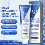LOYOTICE Hidroxipatita, envase de pasta dental suave para sensibilidades.