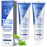LOYOTICE Hidroxipatita, pasta dental protege el esmalte y dientes fuertes.