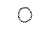 Brazalete hecho a mano L Pedra & Crystal con piedras genuinas.