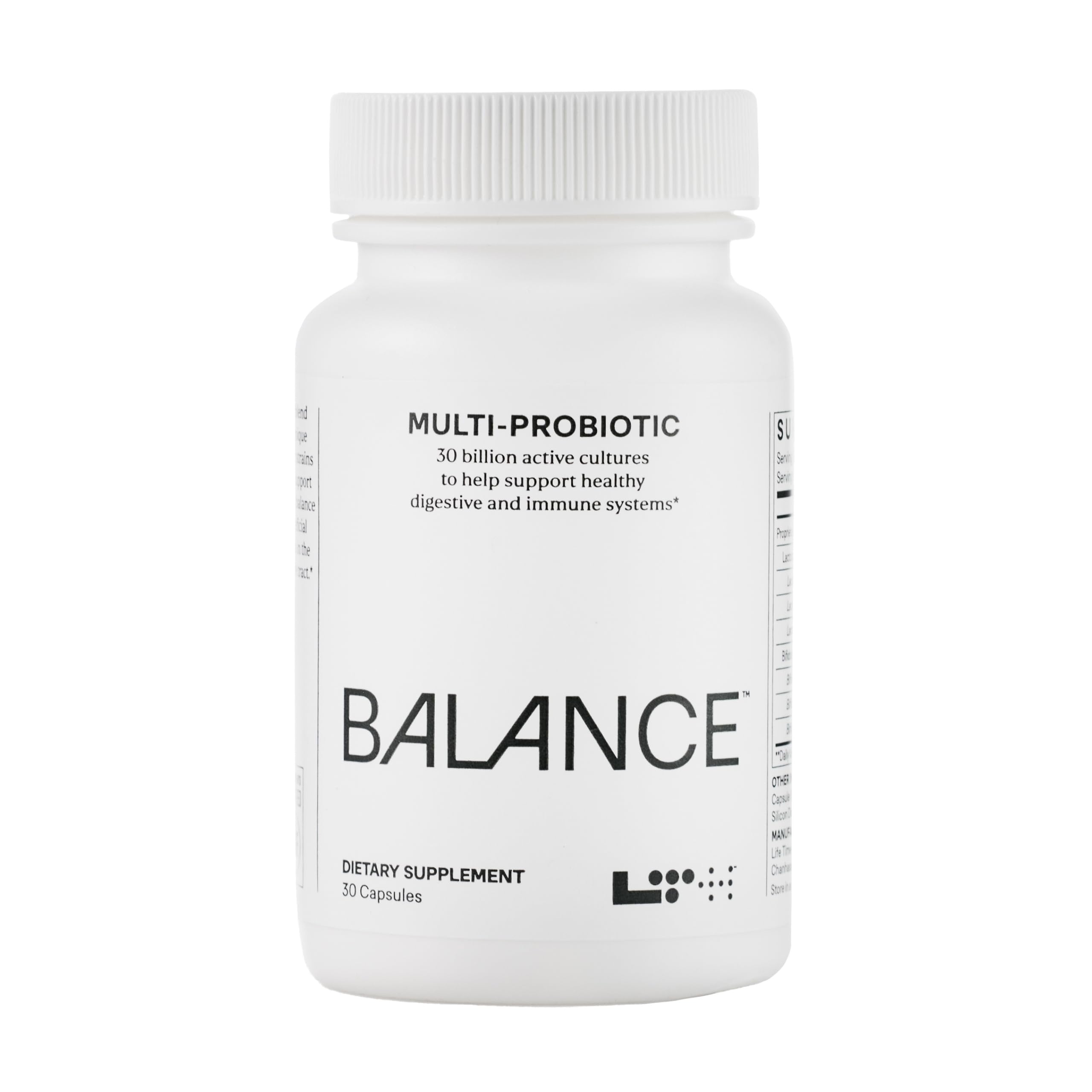 LTH Balance Multi Pro 30B: botella para uso diario que apoya la salud digestiva