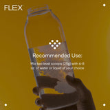 Disolución rápida de LTH Flex Whey Isolate en agua fría