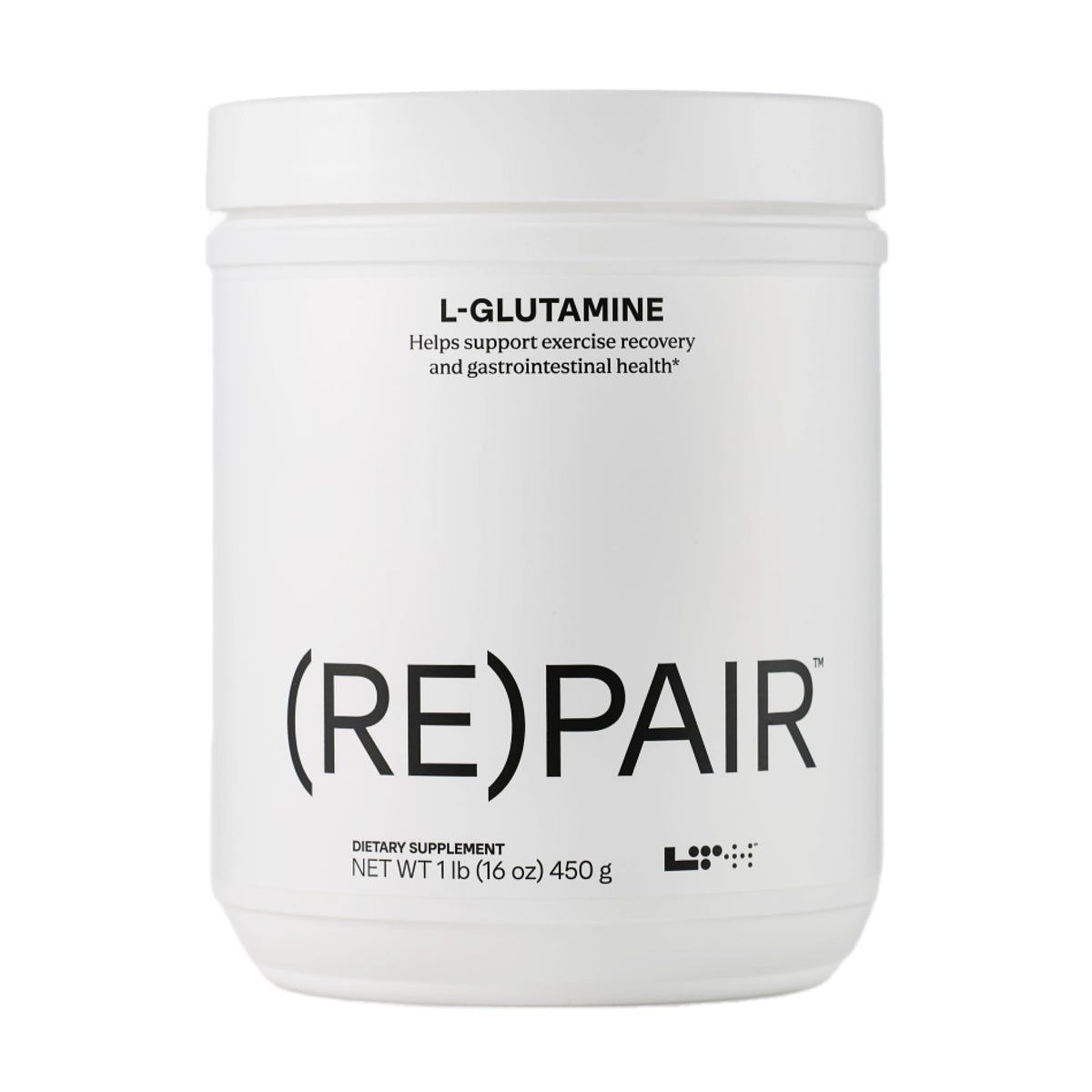 LTH Repair L-Glutamina en frasco con dosis para uso diario