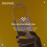 LTH Repair L-Glutamina enfoque en recuperación muscular tras sesiones intensas