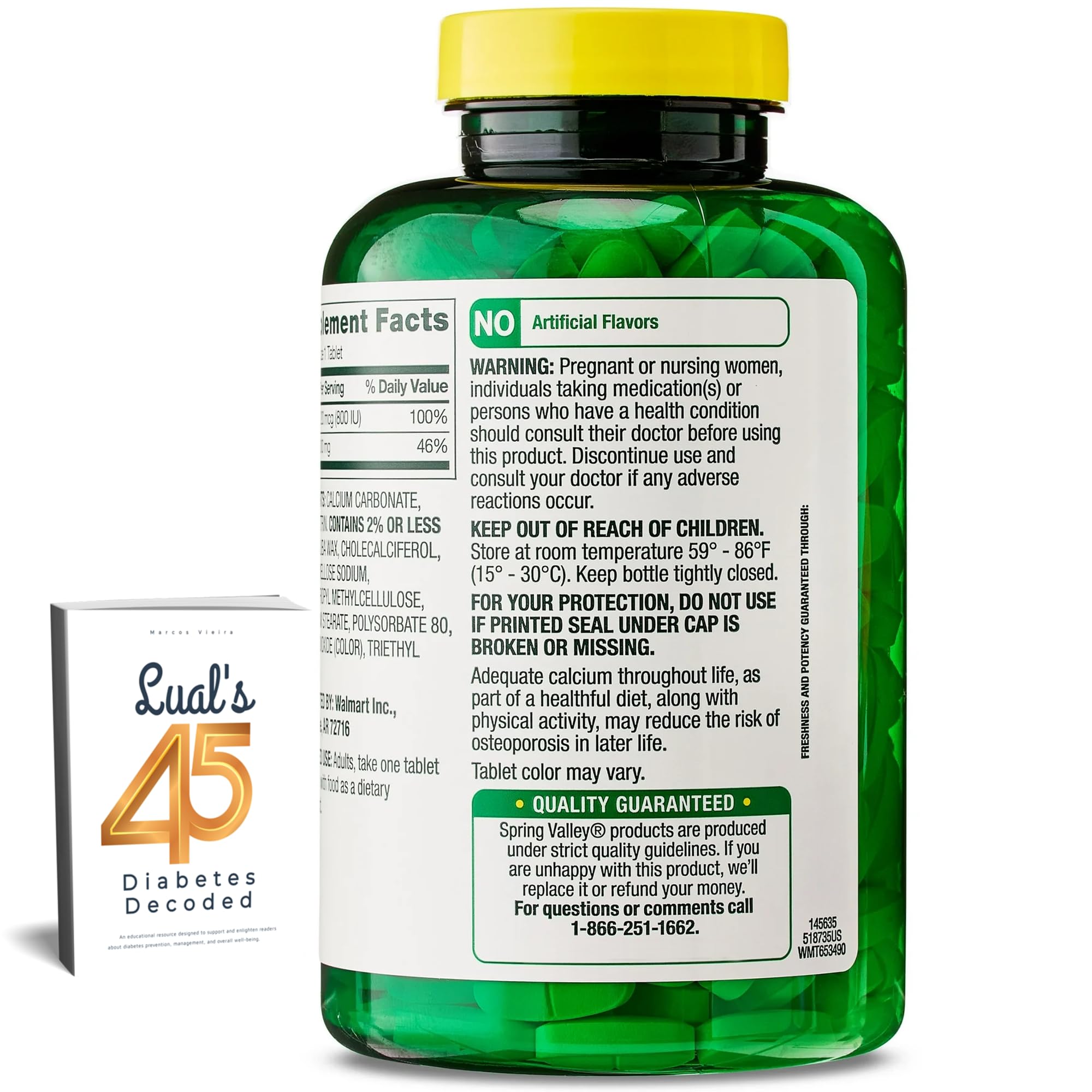 LUAL libro electrónico 45 Diabetes Descodificado incluido para información adicional