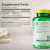 LUAL L-Lisina 1000 mg, dosis diaria para simplificar la rutina