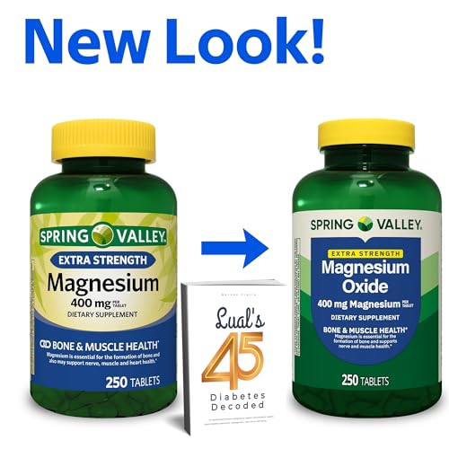 LUAL Magnesio 400 mg, bote de 250 tabletas, formato práctico para el mes.
