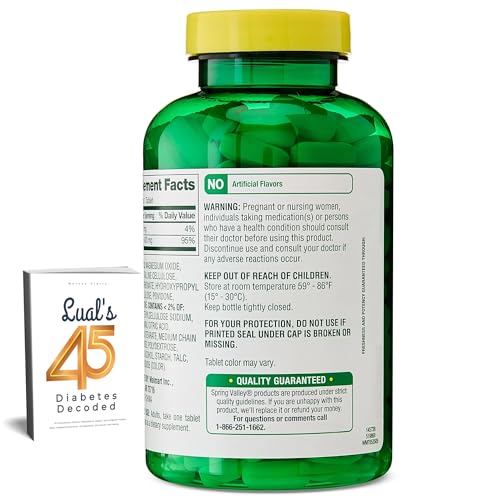 LUAL Magnesio 400 mg, libre de gluten y lactosa para dietas sensibles.