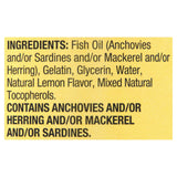 Instrucciones de uso de LUAL Omega-3 para tomar con la comida.