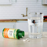 LUAL Zinc 50 mg cápsulas vegetarianas sin gluten.