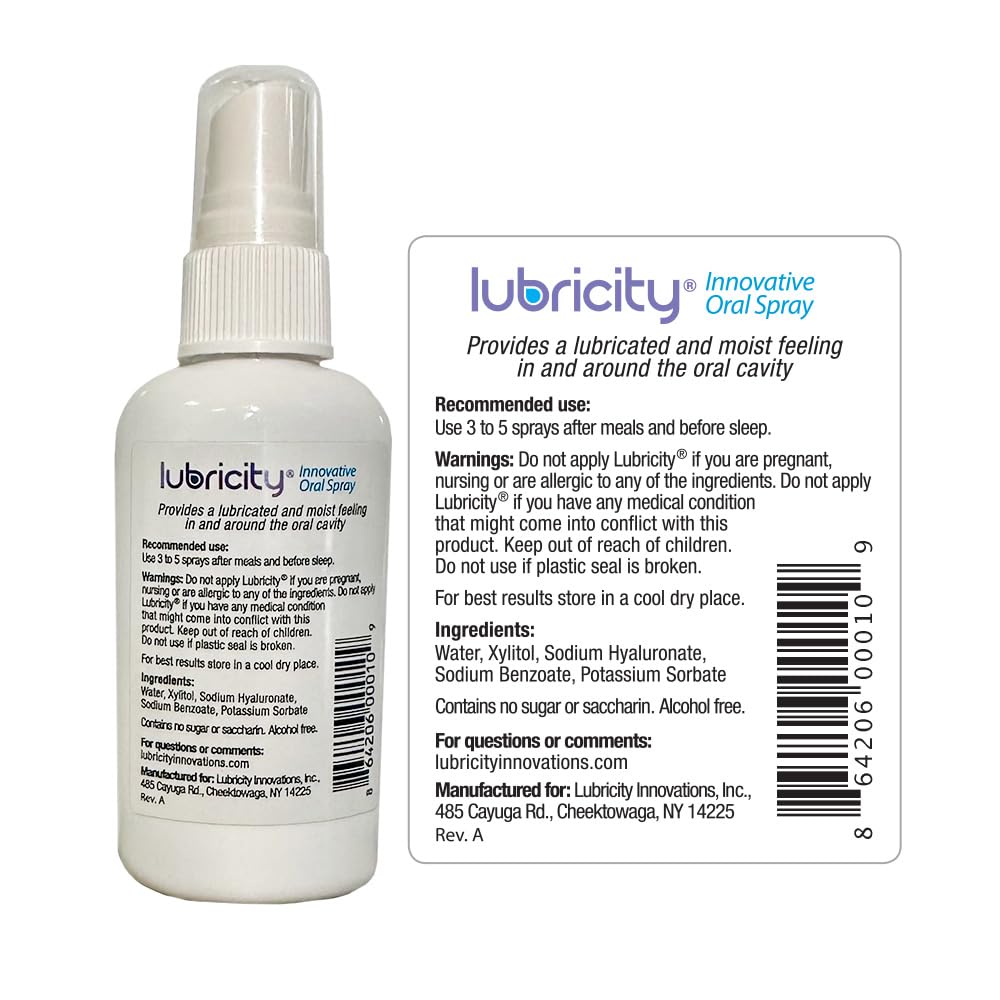 Lubricity: uso nocturno para mayor confort bucal