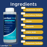 LubriSynHA con MSM: etiqueta de calidad y origen en EEUU.
