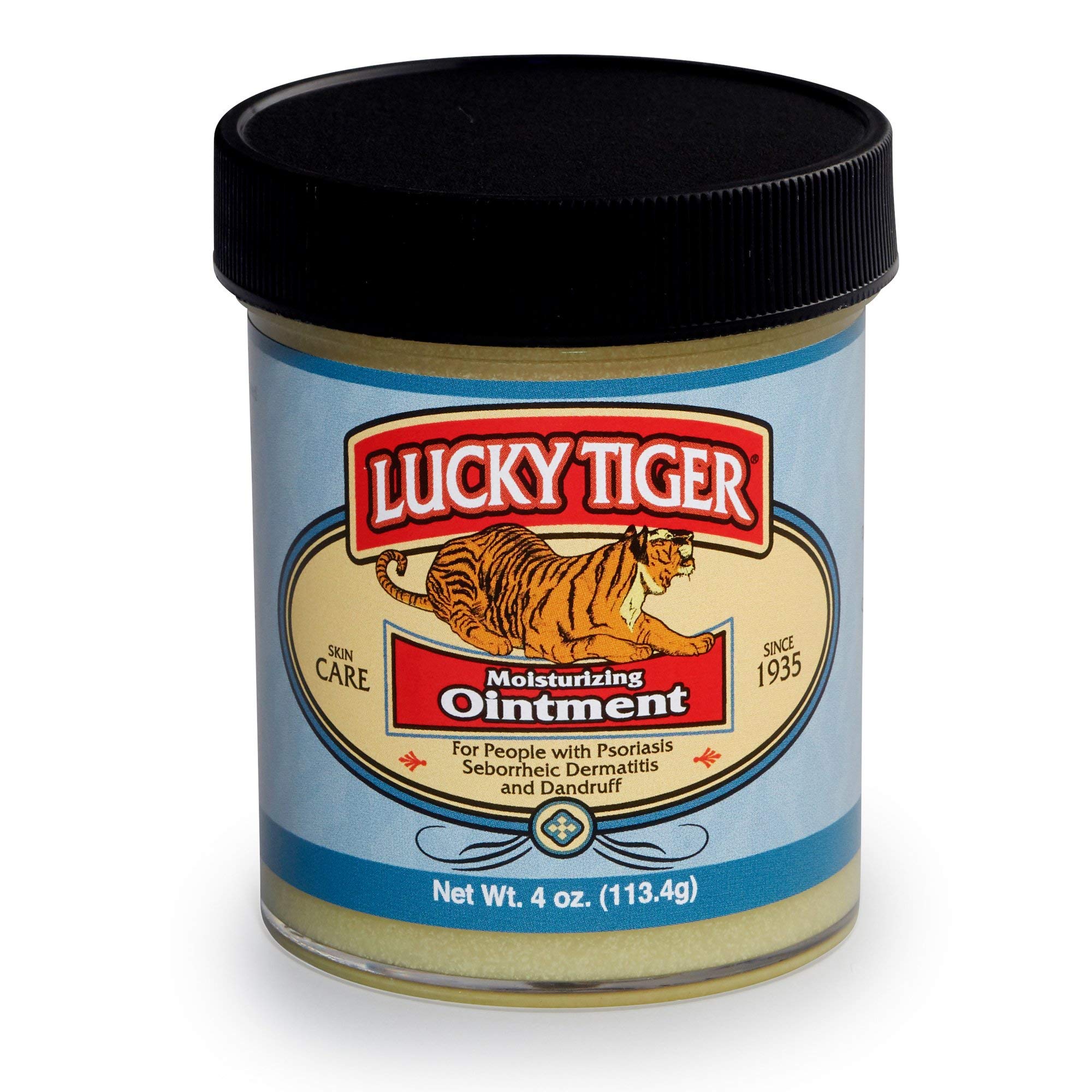 Lucky Tiger Ungüento Hidratante: textura suave para piel seca y escamosa, confort y humedad duradera.