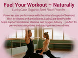 Luckycare Remolacha en yogur para color y nutrición