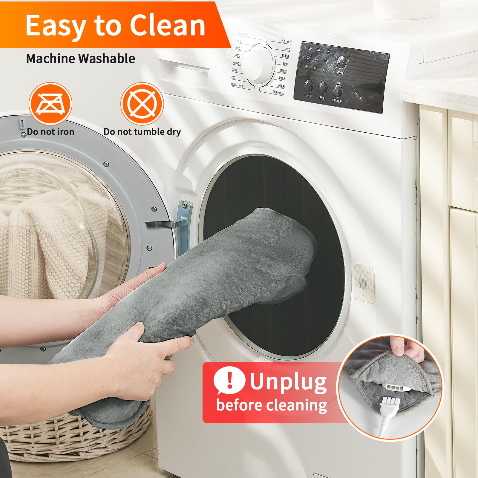 LUCKY GAME funda lavable a máquina para limpieza rápida