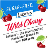 Pastillas Luden's sin azúcar sabor cereza en dosis individuales para llevar.