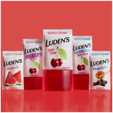 Luden's Drops Sandía, sabor brillante y sin mentol