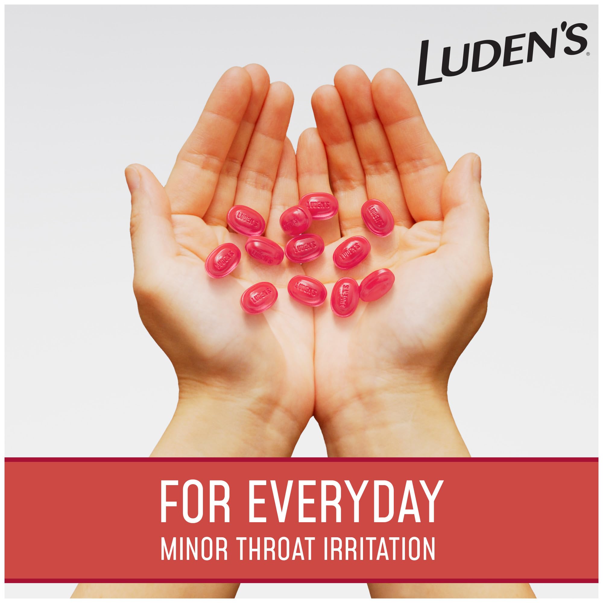 Luden's Drops Sandía, textura suave para experiencia agradable