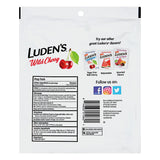 Logo de Luden's con enfoque en el sabor cereza.