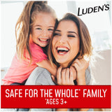 Presentación de pectina sin mentol en las gomas de Luden's para una sensación suave.