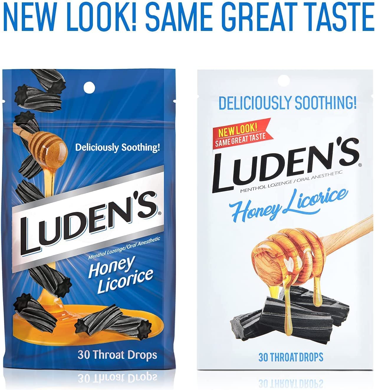 Ludens Regaliz miel, empaque compacto ideal para casa, oficina o viaje