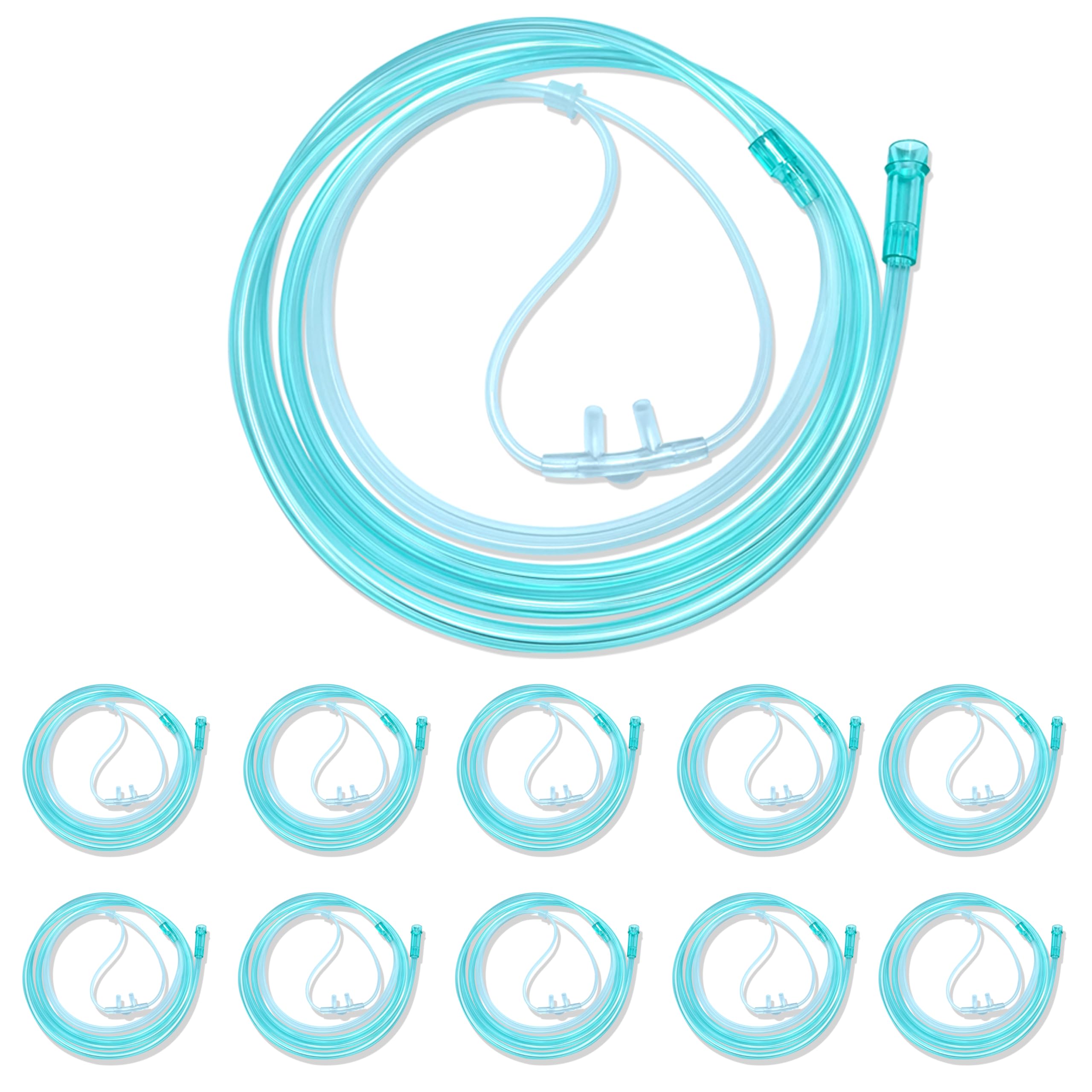 Luisddi cannula nasal de oxígeno 10-pack: confort y ajuste para uso diario