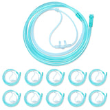 Luisddi cannula nasal de oxígeno 10-pack: confort y ajuste para uso diario