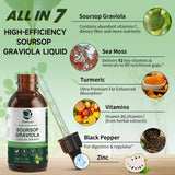 Lukaree Soursop líquido gotero, dosis fácil cada día
