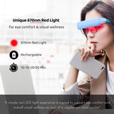 Luz suave sin UV en gafas Lukirch para confort visual