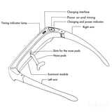 Gafas Lukirch 670nm para relajación suave de ojos