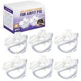 Lullapad Air-Fit P10: almohadillas nasales suaves para comodidad personalizada.