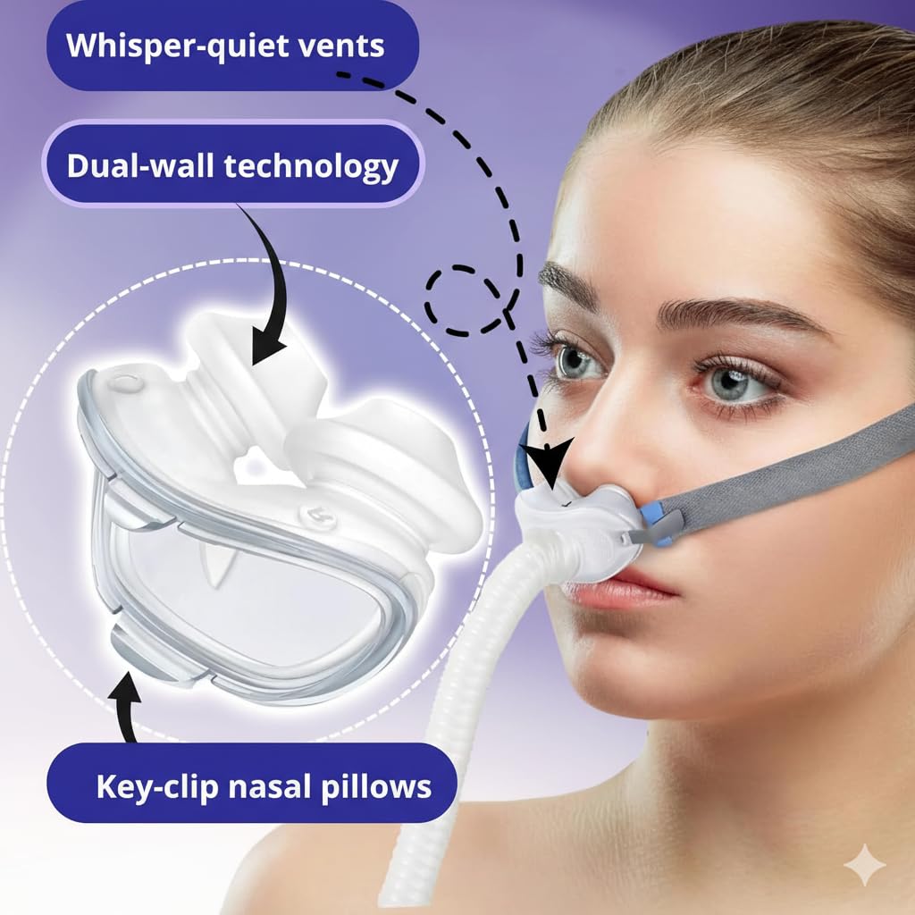 Lullapad Air-Fit P10: repuesto nasal de silicona para higiene.