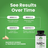 Cápsulas de NAD+ para viajes con conveniencia.