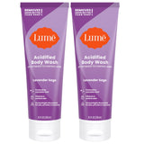 Lume lavado corporal acidificado, envase lavanda-sage, aroma relajante para la ducha diaria