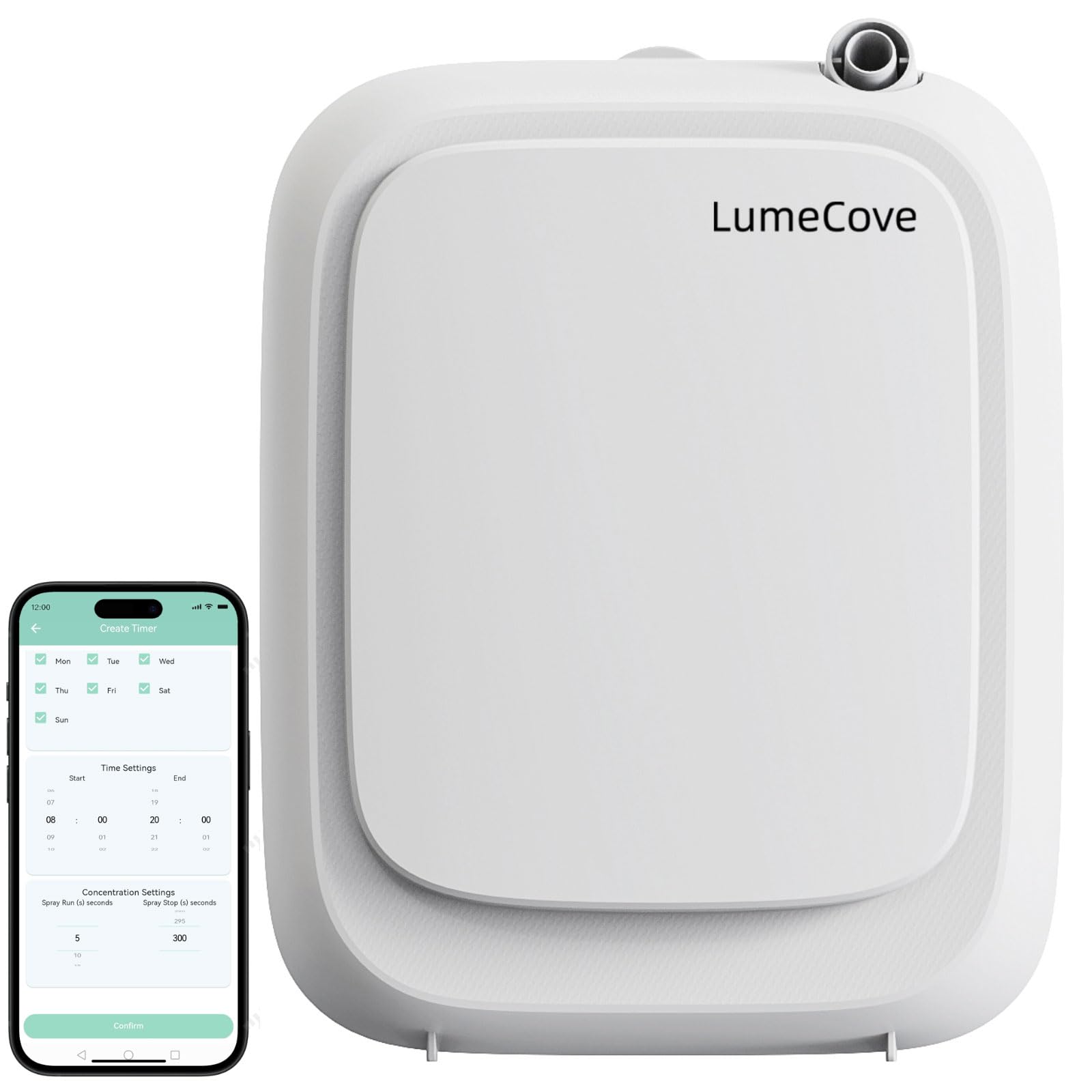 LumeCove difusor apto para aceites puros