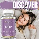 Lumen Naturals botella para sueño tranquilo