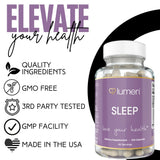 Lumen Naturals cápsulas para dormir profundamente y despertar renovado