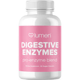 Botella de Lumen Naturals Makzyme-Pro con enzimas digestivas para uso diario.