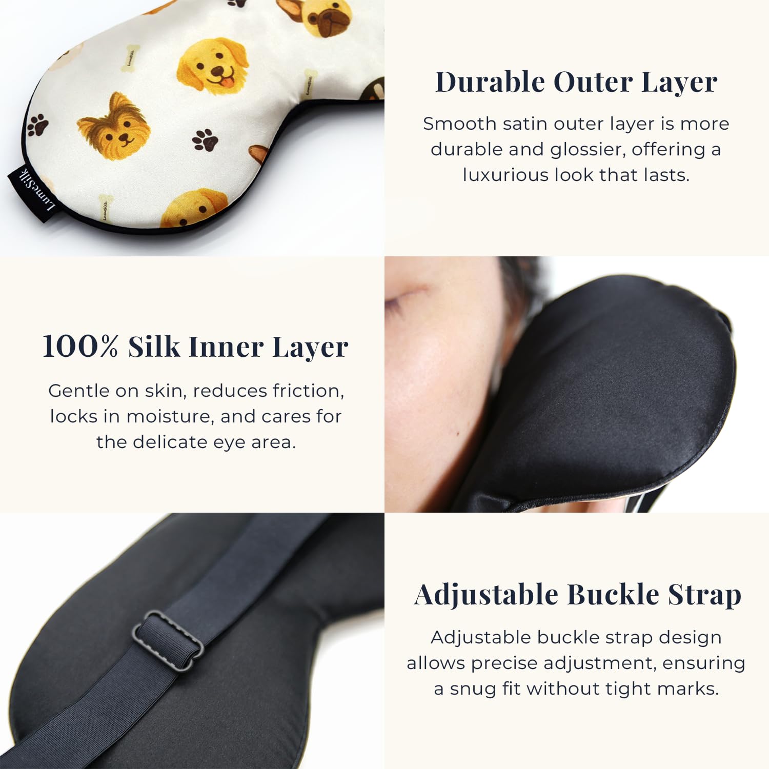 Diseño multi-perros de LumeSilk añade personalidad a la habitación.