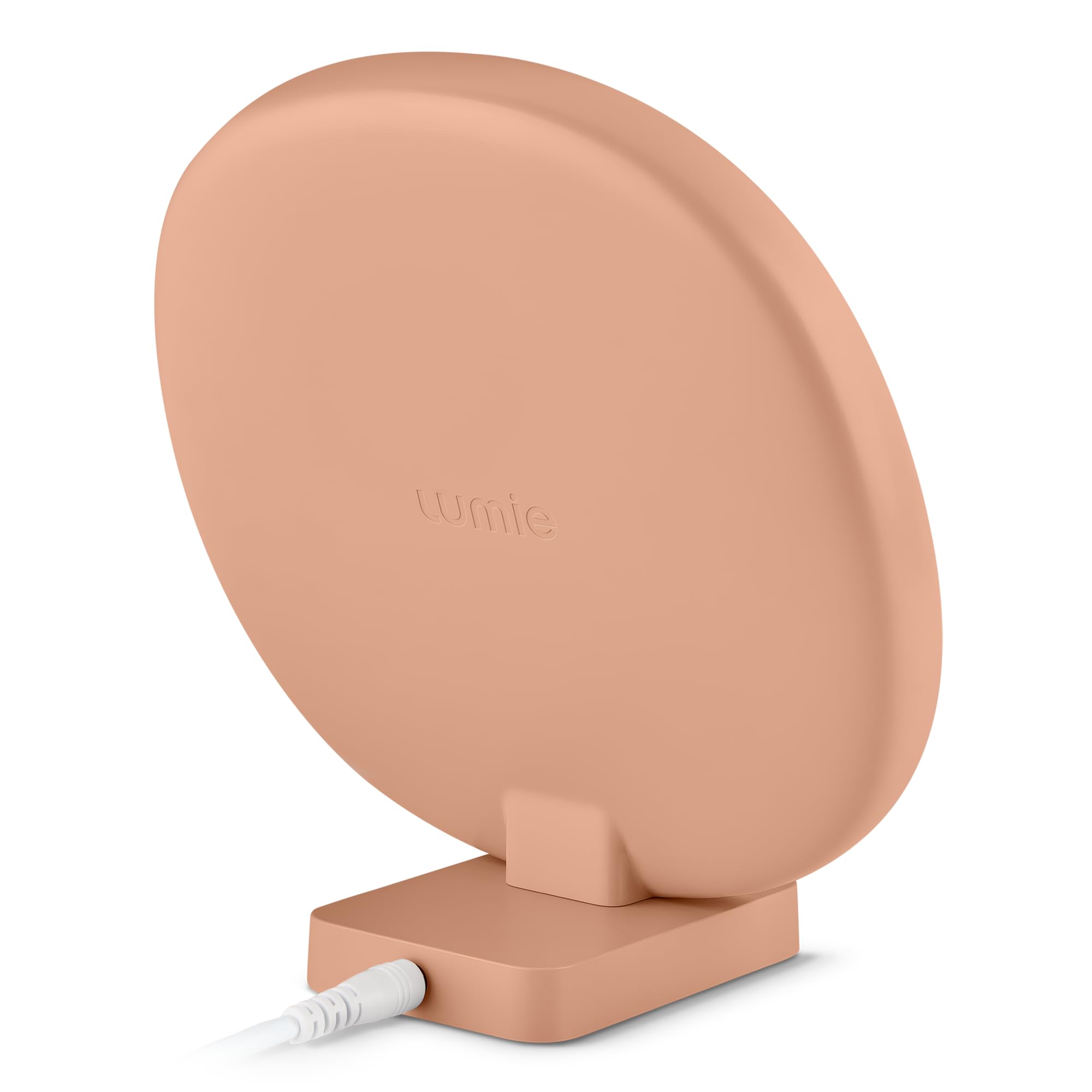 Lumie Dash en Terracota Rosa aporta estilo cálido y suave.