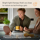 Lumie Dash, iluminación para videollamadas, reduce fatiga visual.