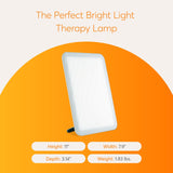Lumie Vitamina L luce LEDs blancos fríos para una iluminación clara.