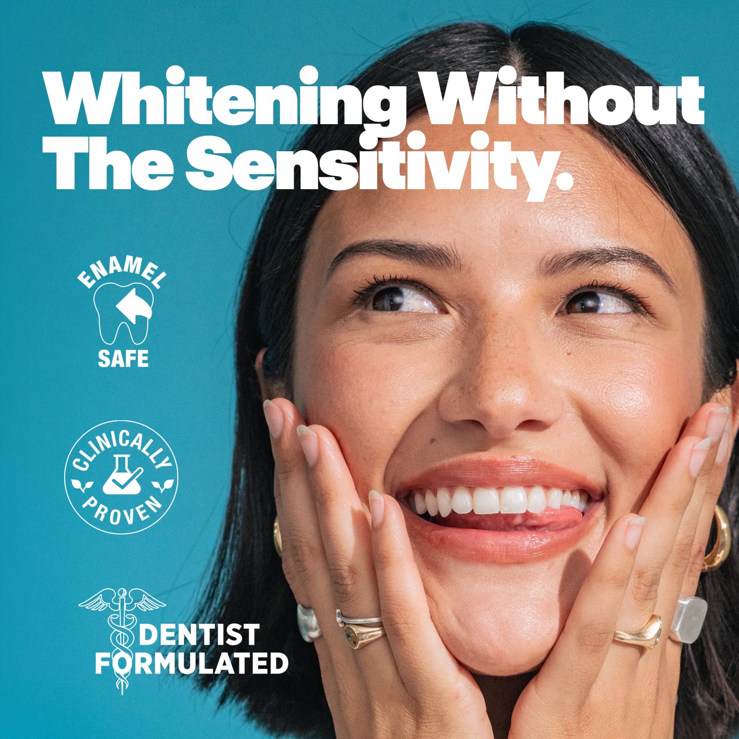 Lumineux dientes más brillantes: foco en brillo natural sin irritación.